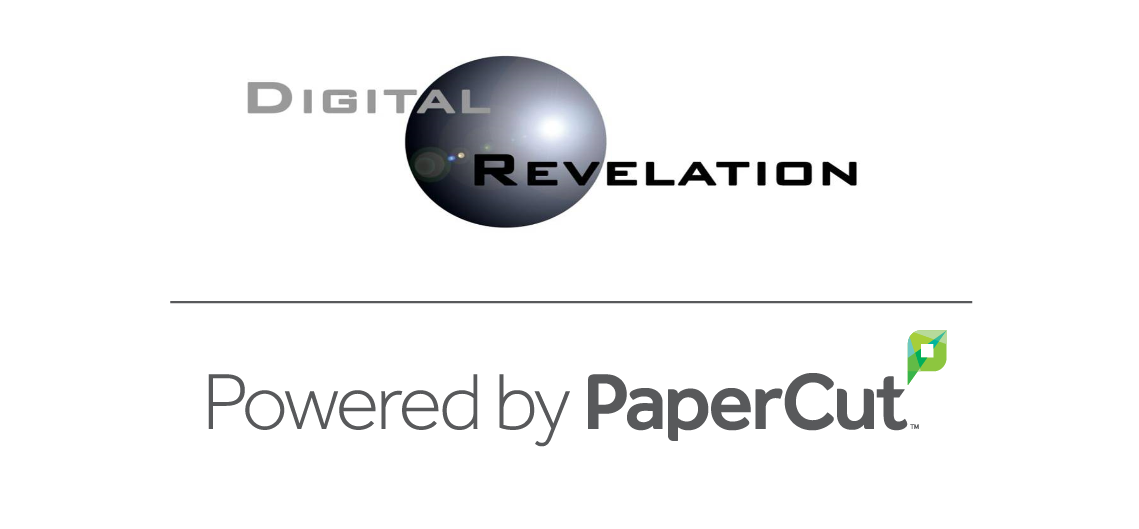 Digital Revelation Powered by PaperCut, proud reseller