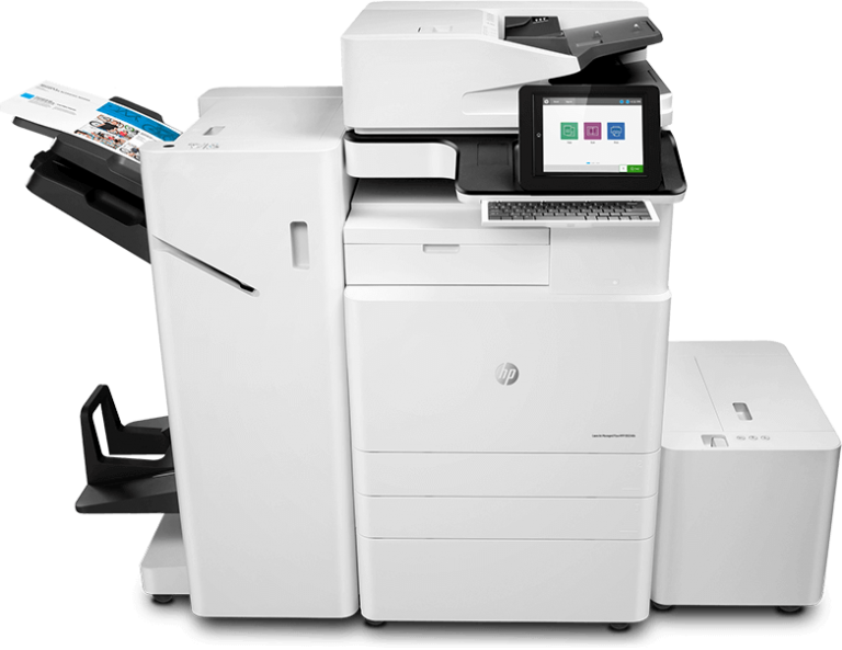 Hp Colour Laserjet Mfp E77825dn Hp A3 Colour Printers Digital Reveation